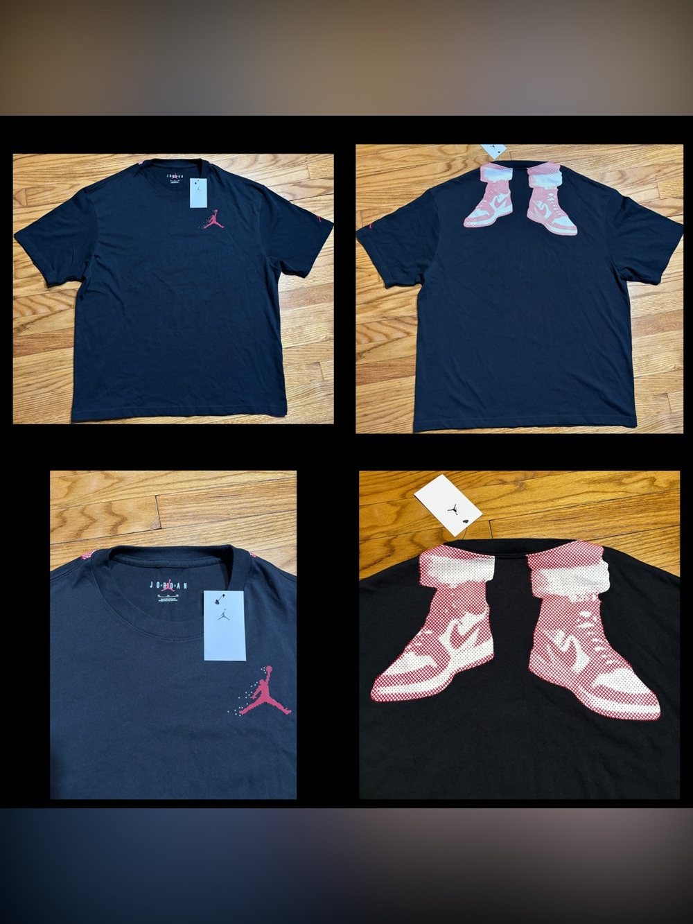 Nike Air Jordan 1 Chicago 85 logo Holiday Xmas T-Shirt Men’s sz XL new!